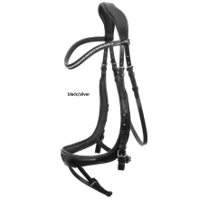 Ogłowie anatomiczne Equitus Beta black/ patent/silver SCHOCKEMOHLE 24h!
